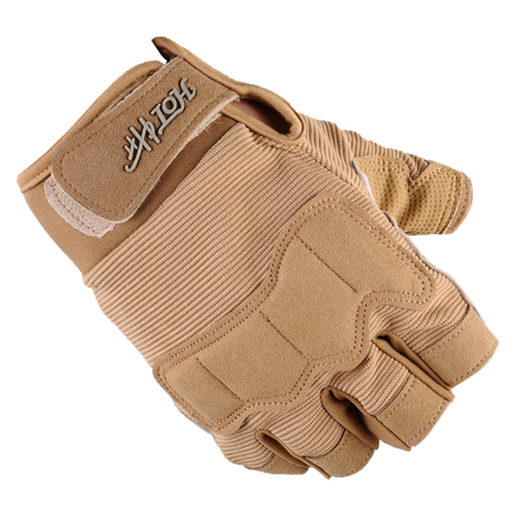 Camouflage Tactical Half Finger Glove