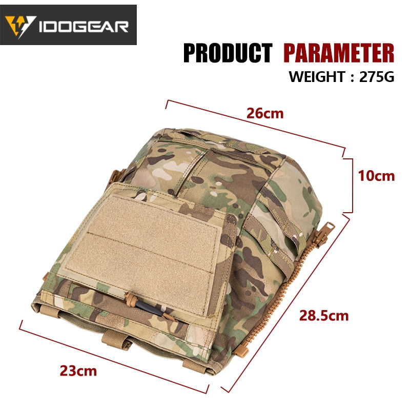 Tactical Zip on Panel Pouch