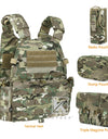 KRYDEX LBT-6094A Tactical Modular Vest W/ Triple Mag/Radio/Dump