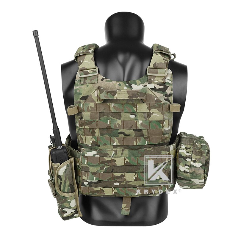 KRYDEX LBT-6094A Tactical Modular Vest W/ Triple Mag/Radio/Dump