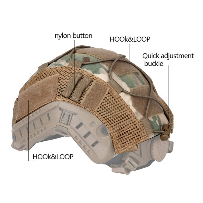 Airsoft CS Hunting Helmet Cover