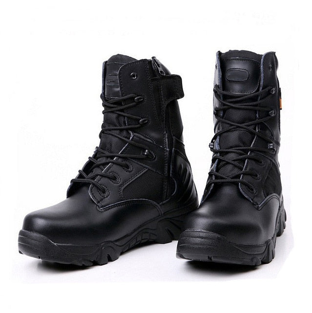 Men Military Boots Winter Desert Combat