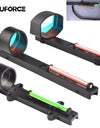 US Tactical Red Green Fiber Sight Holographic