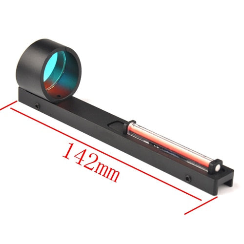 US Tactical Red Green Fiber Sight Holographic