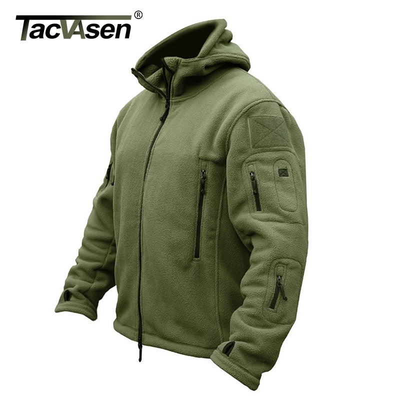 TACVASEN Winter Military Hooded Jacket