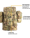 US Military Molle II Rucksack Backpack Large with Frame Straps