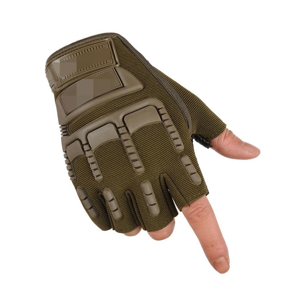 Outdoor Tactical Fingerless Gloves Military
