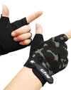 Men Tactical Antiskid Half Finger Gloves