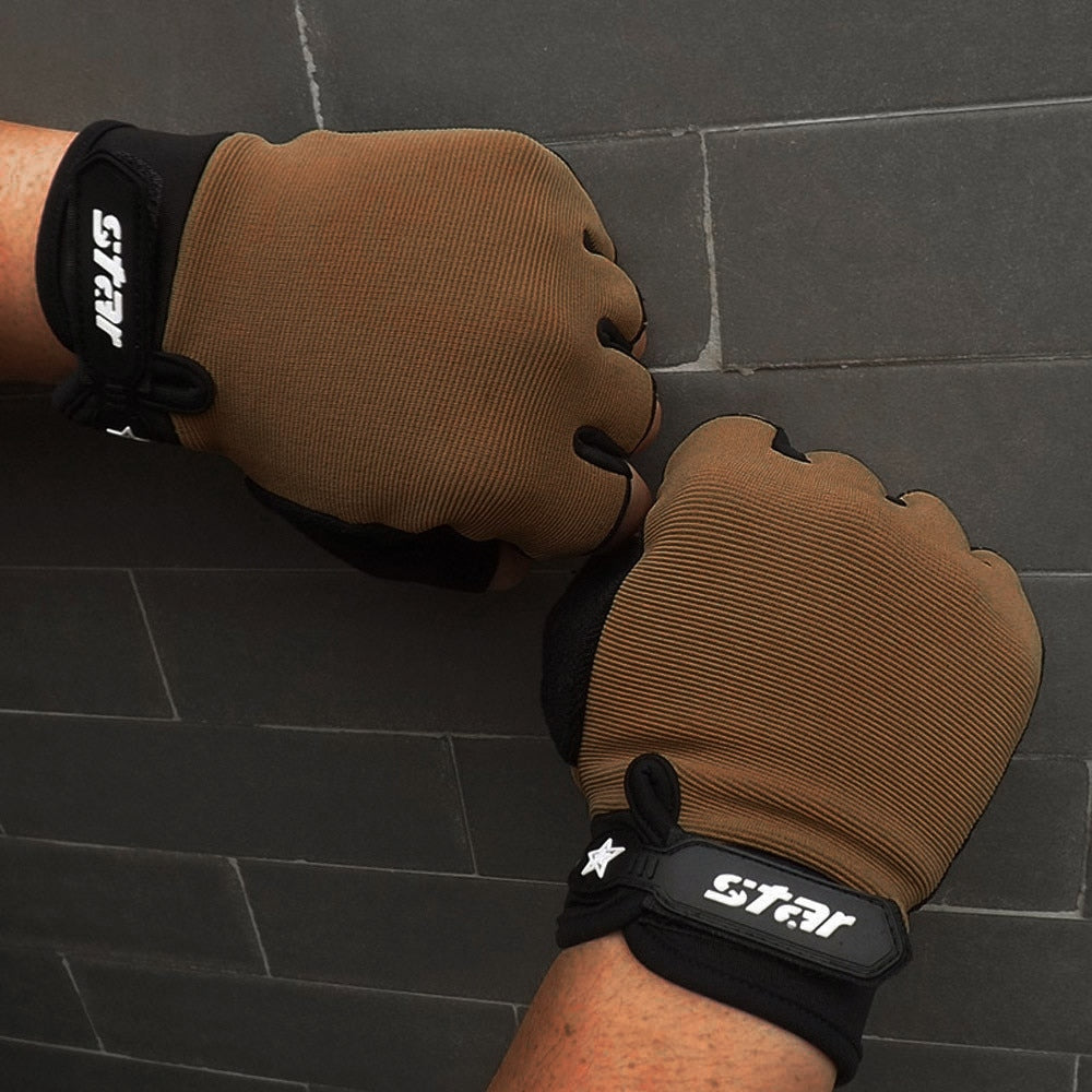 Men Tactical Antiskid Half Finger Gloves