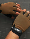 Men Tactical Antiskid Half Finger Gloves