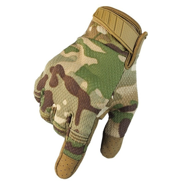 Full Finger Hard Tactical Gloves
