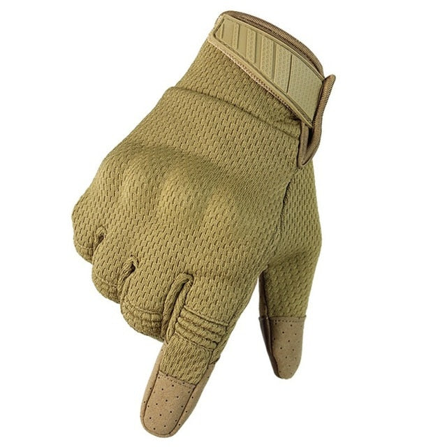 Full Finger Hard Tactical Gloves