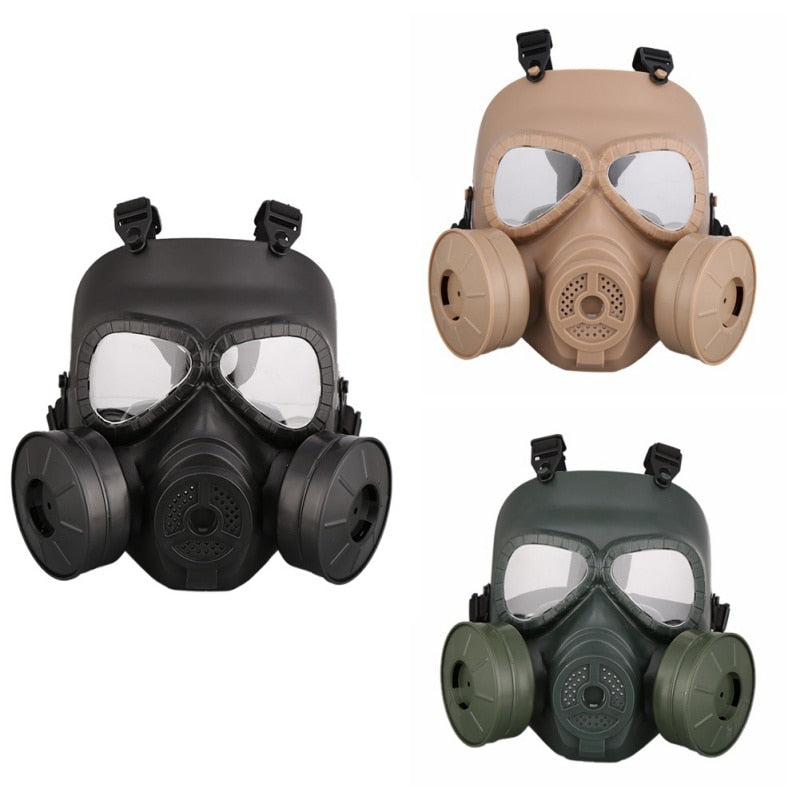 M40 Double Fan Gas Mask