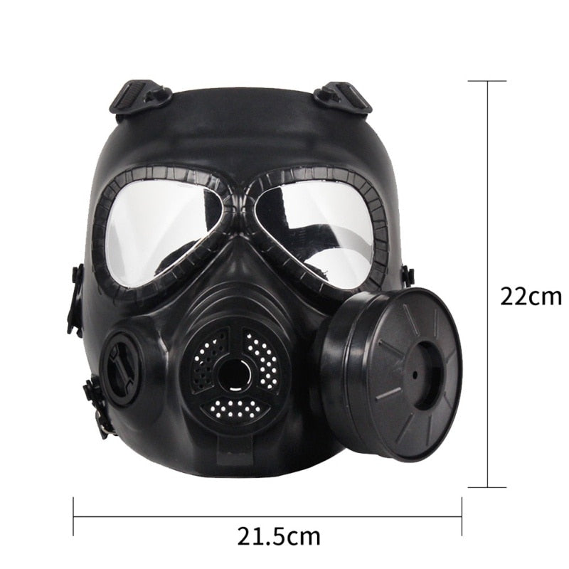 M40 Double Fan Gas Mask