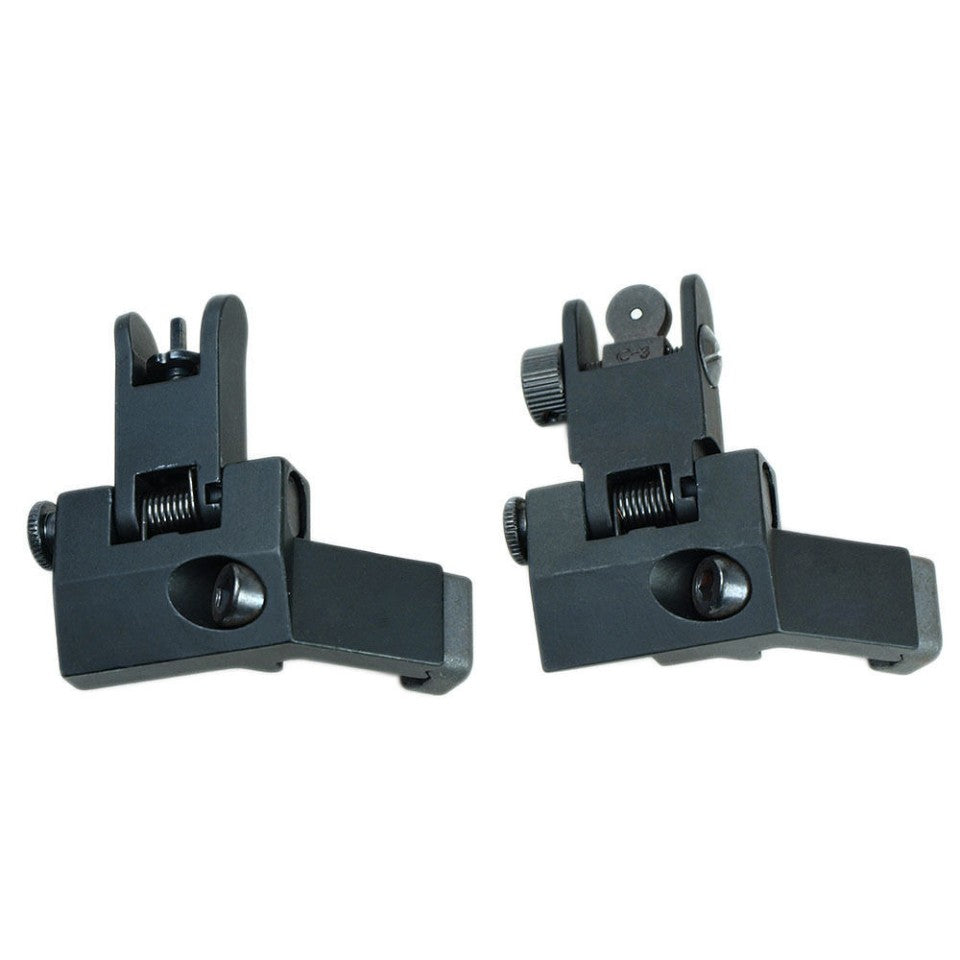 US 1 Pair Tactical Front and Rear Flip Up