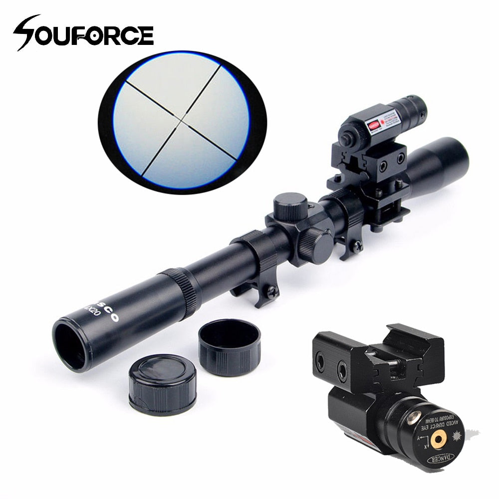 4x20 Rifle Optics Scope